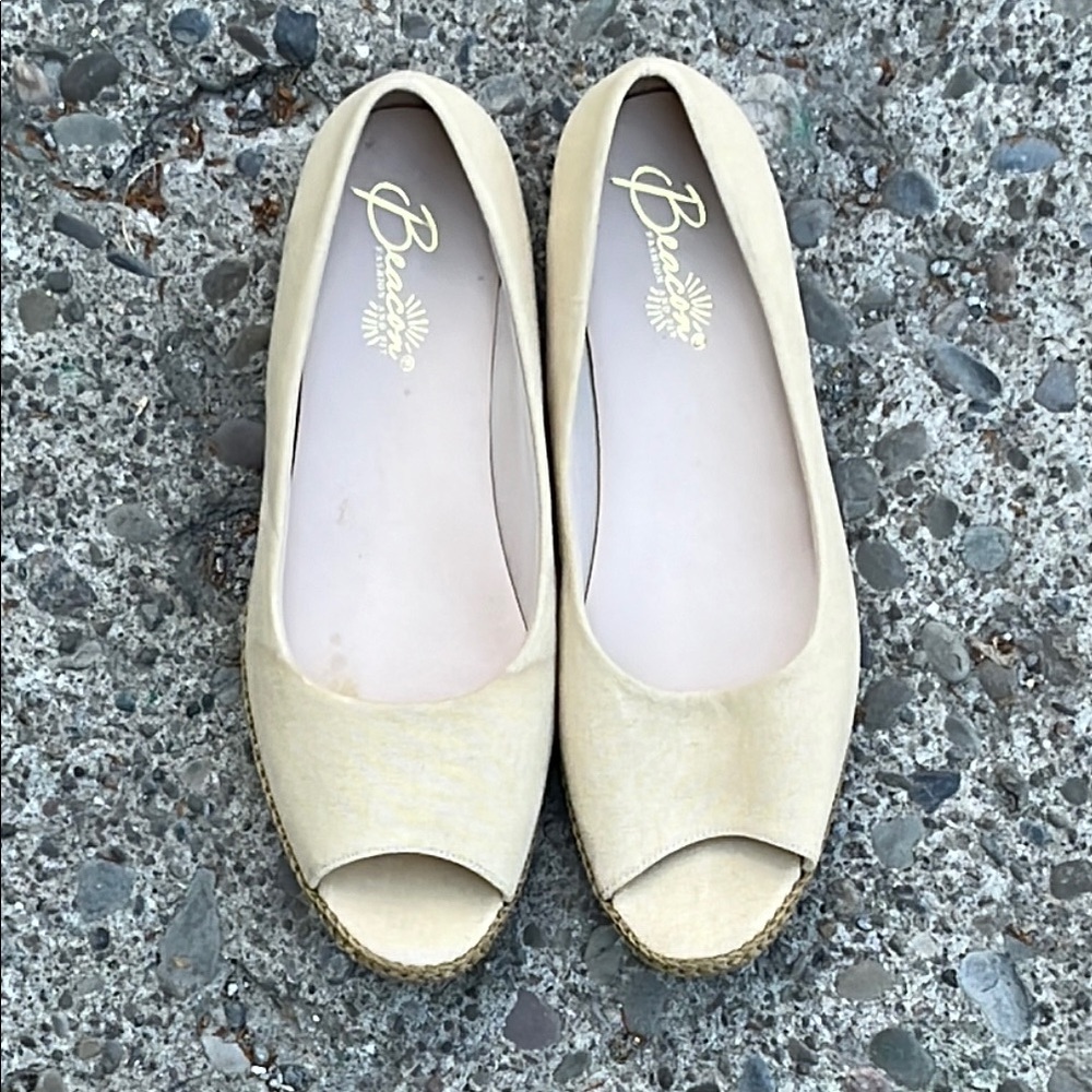 Beacon Cream Espadrilles Minimalist Design